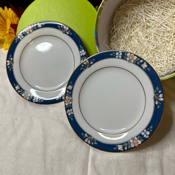 2 Vintage “Legendary” By Noritake PRESCOTT 3880 Bread & Butter Plates 6.5" - Picture 6 of 11